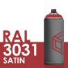 3431 - Bombe de peinture 400ml Satin RAL 3031 Rouge Oriental 3431 - Bombe de peinture 400ml Satin RAL 3031 Rouge Oriental