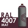 3451 - Bombe de peinture 400ml Mat RAL 4007 Violet Pourpre