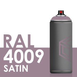 Bombe de peinture 400ml Satin RAL 4009 Violet Pastel