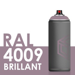 Bombe de peinture 400ml Brillant RAL 4009 Violet Pastel