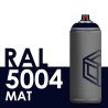 3475 - Bombe de peinture 400ml Mat RAL 5004 Bleu Noir