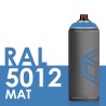 3489 - Bombe de peinture 400ml Mat RAL 5012 Bleu Clair