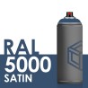 3468 - Bombe de peinture 400ml Satin RAL 5000 Bleu Violet