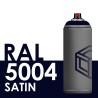 3476 - Bombe de peinture 400ml Satin RAL 5004 Bleu Noir