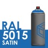 Bombe de peinture 400ml Satin RAL 5015 Bleu Ciel