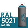 3506 - Bombe de peinture 400ml Satin RAL 5021 Bleu Eau