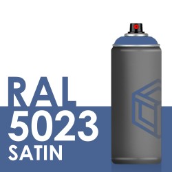 Bombe de peinture 400ml Satin RAL 5023 Bleu Distant