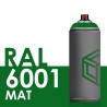 3523 - Bombe de peinture 400ml Mat RAL 6001 Vert Émeraude