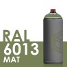 3547 - Bombe de peinture 400ml Mat RAL 6013 Vert Jonc