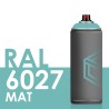 Bombe de peinture 400ml Mat RAL 6027 Vert Clair