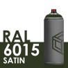 3552 - Bombe de peinture 400ml Satin RAL 6015 Olive Noir