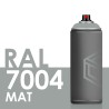 3603 - Bombe de peinture 400ml Mat RAL 7004 Gris Sécurité