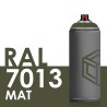 3619 - Bombe de peinture 400ml Mat RAL 7013 Gris Brun