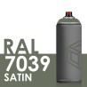 3654 - Bombe de peinture 400ml Satin RAL 7039 Gris Quartz