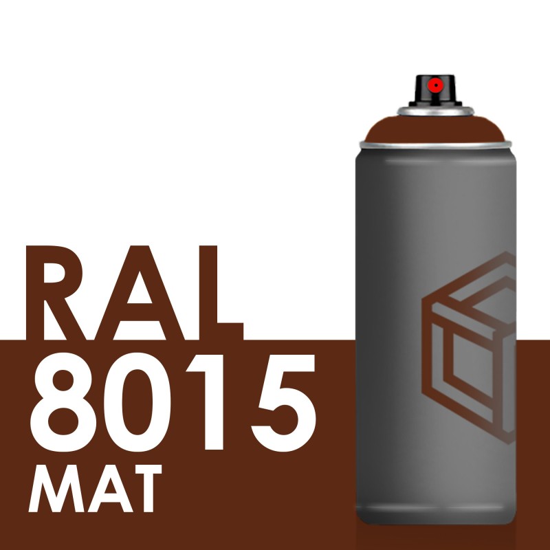 Bombe de peinture 400ml Mat RAL 8015 Marron