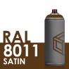 3692 - Bombe de peinture 400ml Satin RAL 8011 Brun Noisette