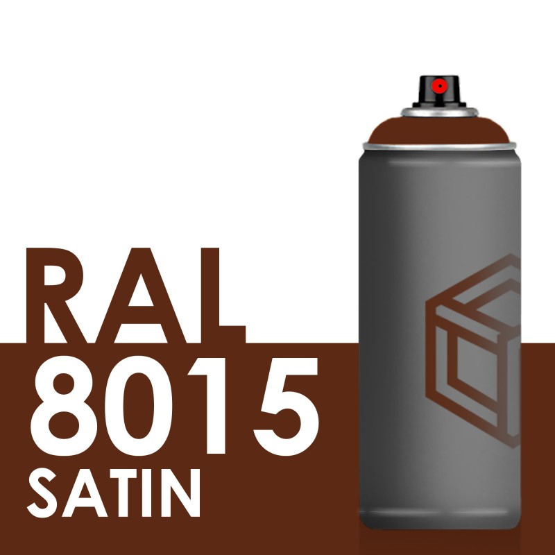 Bombe de peinture 400ml Satin RAL 8015 Marron