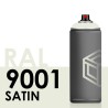 3720 - Bombe de peinture 400ml Satin RAL 9001 Blanc Crème