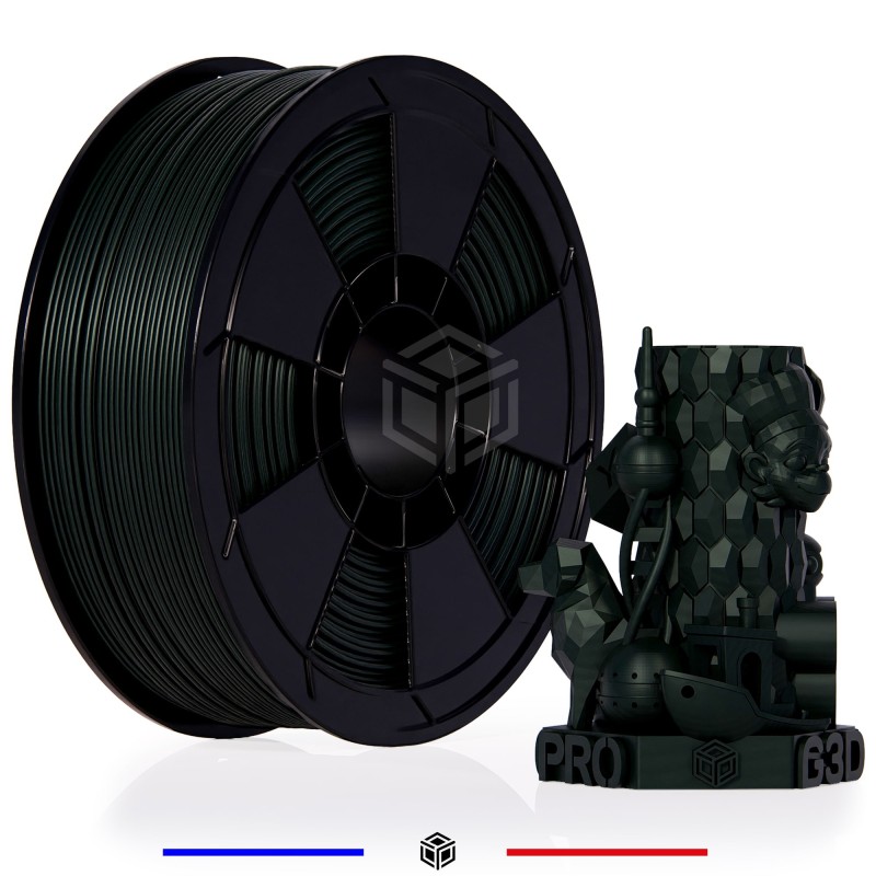 Fil 3D PLA Iris G3D PRO® 1.75mm 1 kg Vert