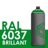 2220 - Bombe de peinture 400ml Brillant RAL 6037 Vert Pur 2220 - Bombe de peinture 400ml Brillant RAL 6037 Vert Pur