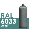 Bombe de peinture 400ml Mat RAL 6033 Turquoise Menthe