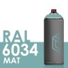 Bombe de peinture 400ml Mat RAL 6034 Turquoise Pastel
