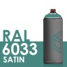 Bombe de peinture 400ml Satin RAL 6033 Turquoise Menthe