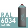 3584 - Bombe de peinture 400ml Satin RAL 6034 Turquoise Pastel