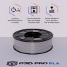 Filament 3D PLA Métallisé Argent 1.75mm 1 kg - Grossiste 3D