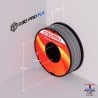 Filament 3D PLA Métallisé Argent 1.75mm 1 kg