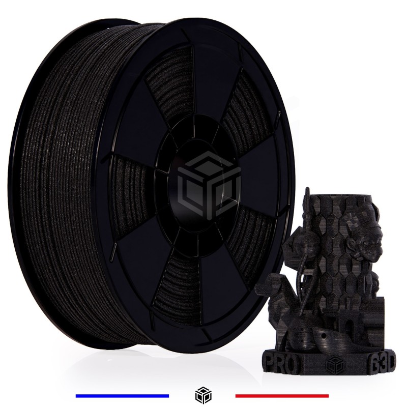 Filament PETG Premium NOIR - 1kg / 1.75mm