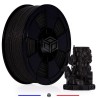 1243 - Filament 3D PLA Métallisé Noir 1.75mm 1 kg