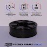 Filament 3D PLA Métallisé Noir 1.75mm 1 kg - Qualité Premium