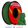 Fil 3D PLA Métallisé G3D PRO® 1.75mm 1 kg Perle Vert