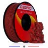Fil 3D PLA Métallisé G3D PRO® 1.75mm 1 kg Rouge