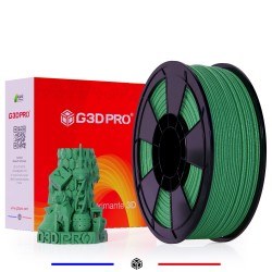 Filament 3D PLA Métallisé Vert 1.75mm 1 kg