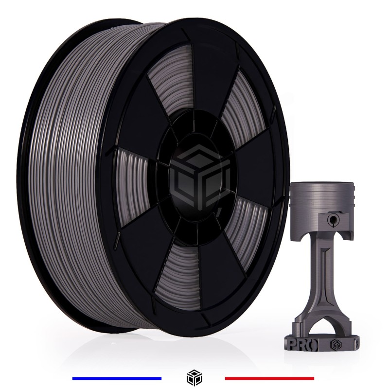 Filament 3D PETG 1 Kg Argent 1.75 mm