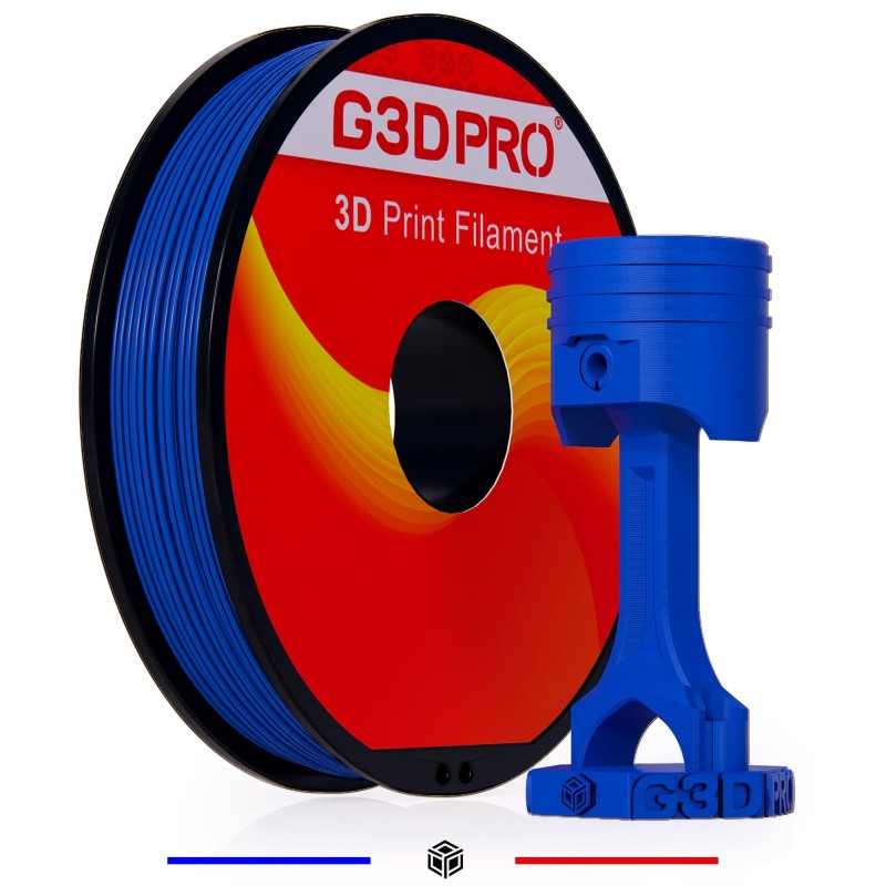 Filament 3D PETG 500g Bleu 1.75 mm