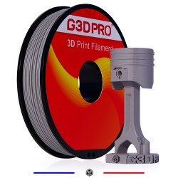 Filament 3D PETG 500g Gris 1.75 mm