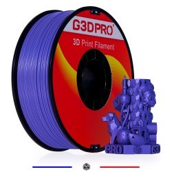 Filament 3D Silk Glossy 1 Kg Bleu 1.75 mm
