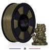 1343 - Filament 3D Silk Glossy 1 Kg Bronze 1.75 mm