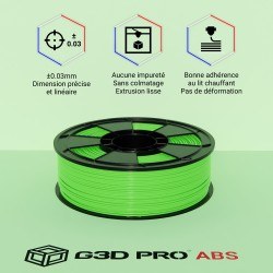 Filament 3D ABS 1 Kg 1.75 mm Vert