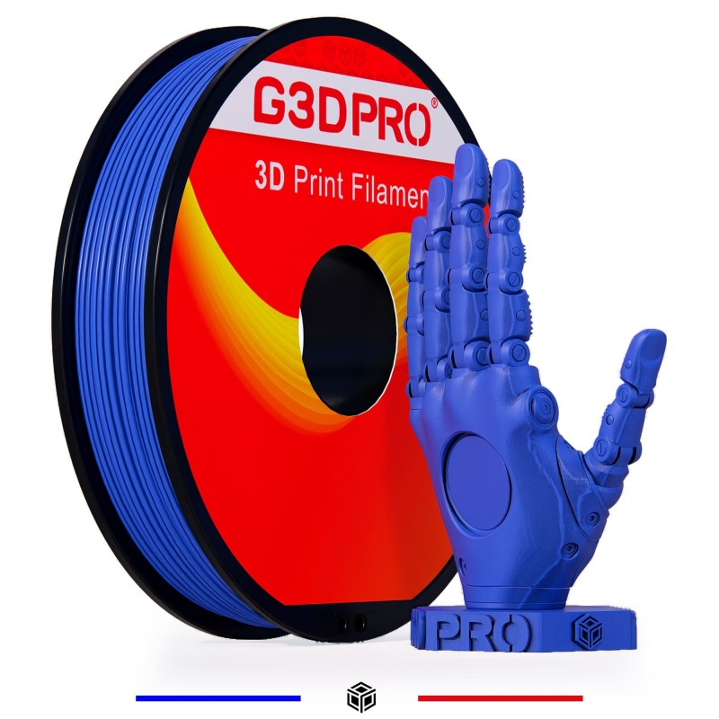 Fil 3D ABS 500g 1.75mm Bleu