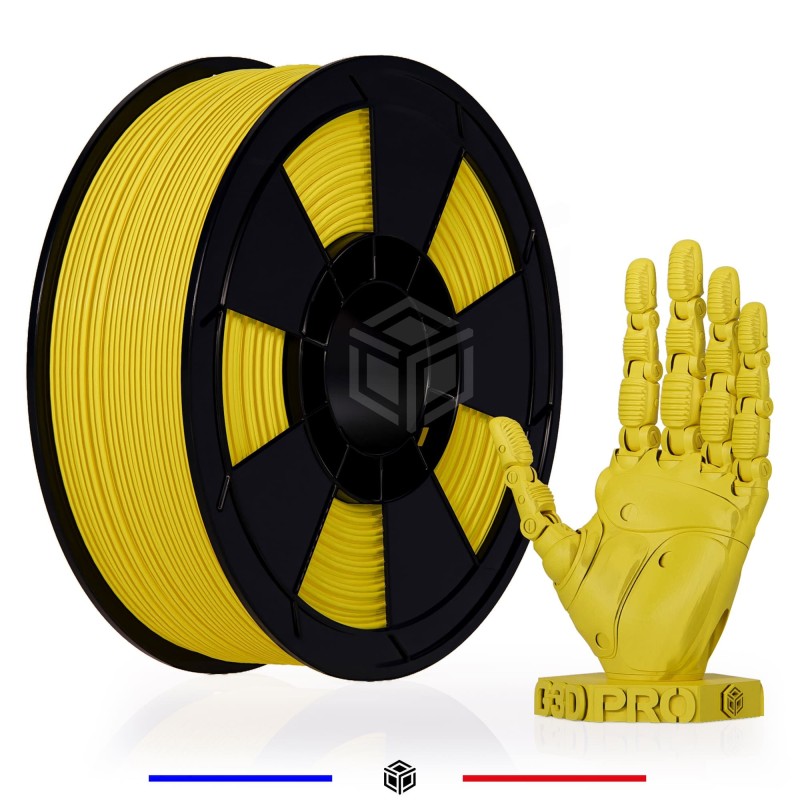 Filament 3D ABS 1 Kg 1.75 mm Jaune