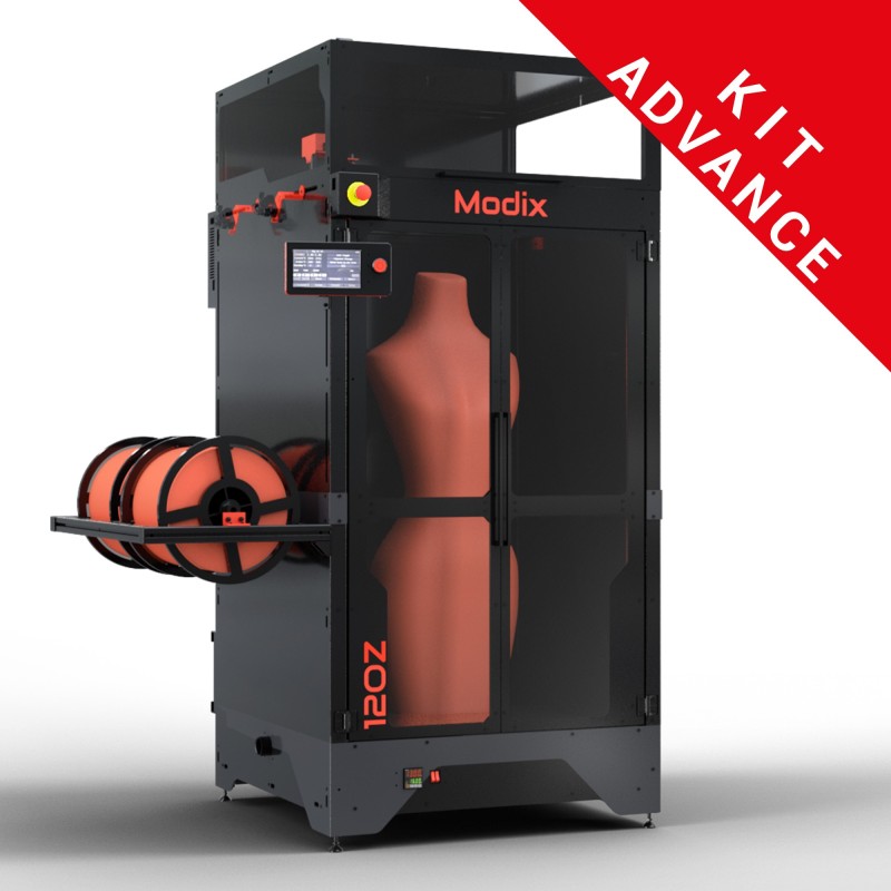 Imprimante 3D XXL MODIX 3D BIG-120Z V4.0 (KIT ADVANCE)