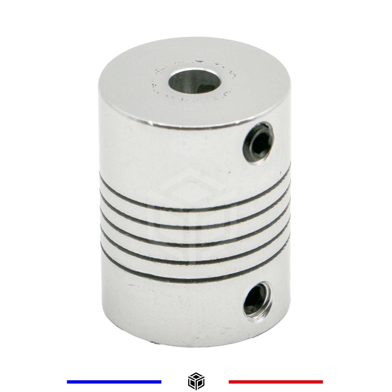 Coupleur aluminium D19L25 5*8mm