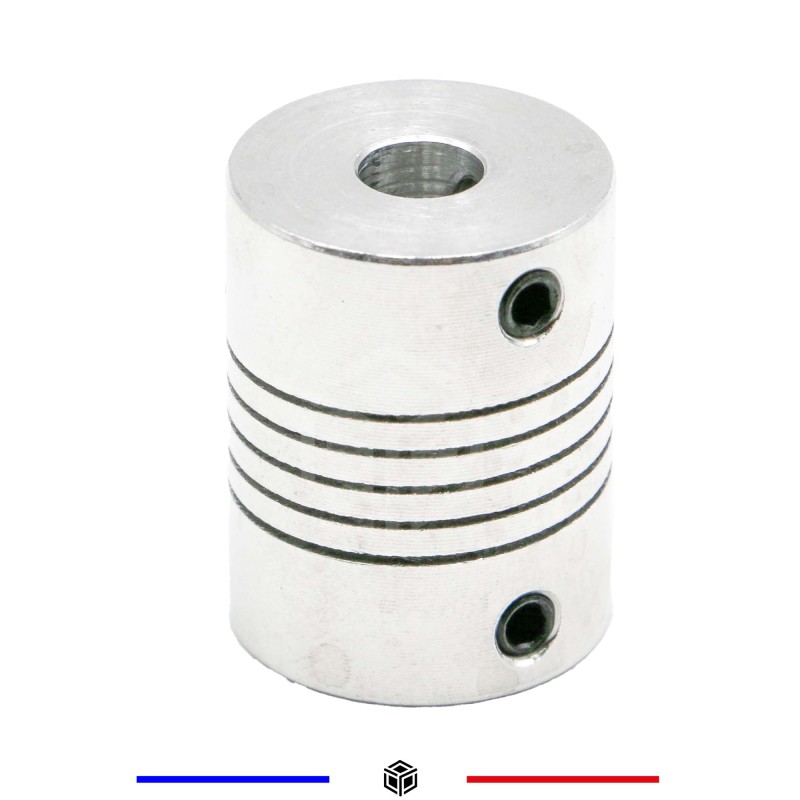 Coupleur aluminium D19L25 6*8mm