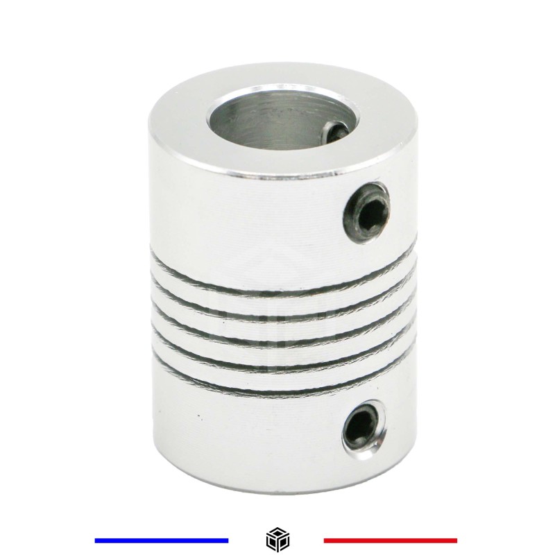 Coupleur aluminium D19L25 6*10mm