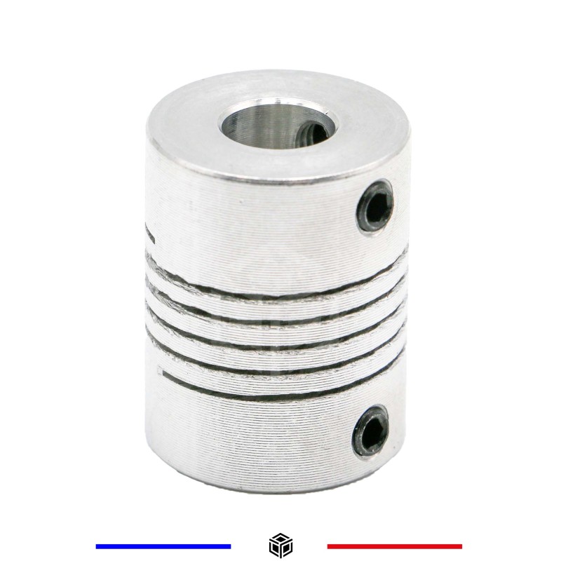 Coupleur aluminium D19L25 8*10mm