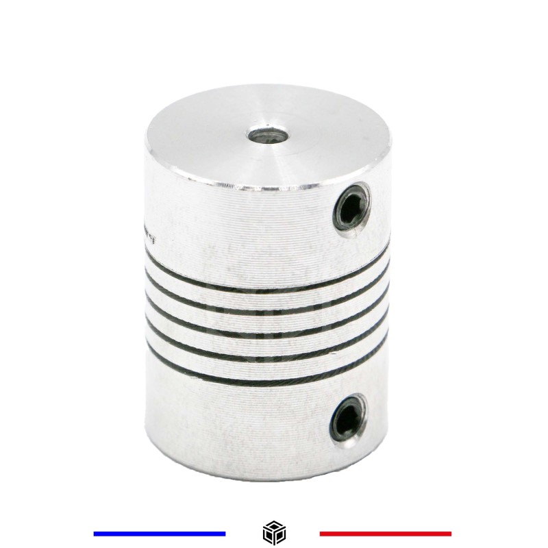 Coupleur aluminium D19L25 3*3mm